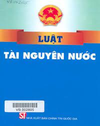 LUẬT TÀI NGUYÊN NƯỚC